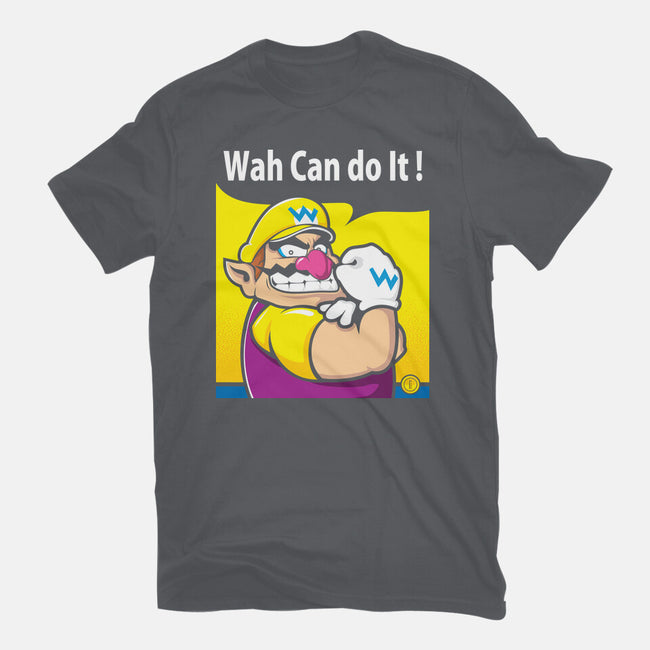 Wah Can Do It-Womens-Fitted-Tee-arace