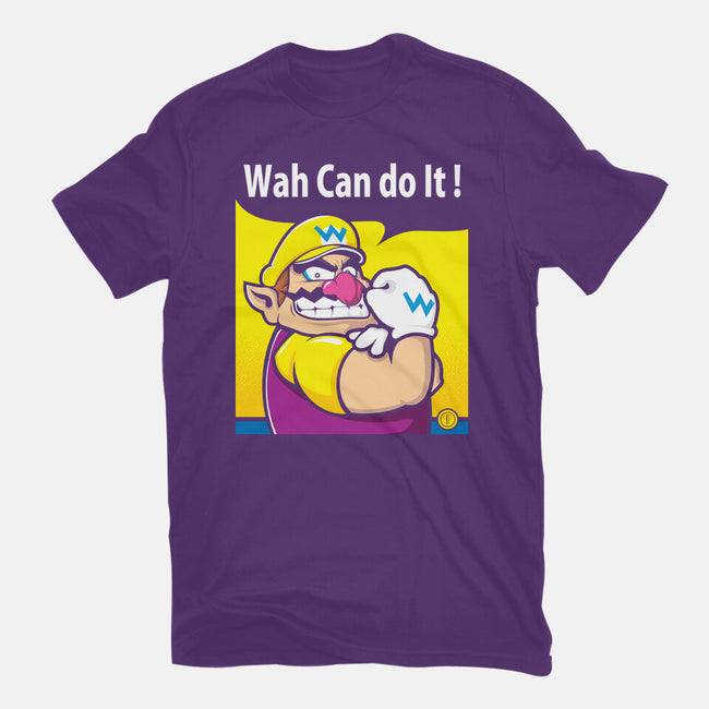 Wah Can Do It-Womens-Fitted-Tee-arace