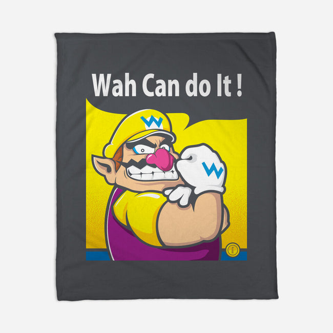 Wah Can Do It-None-Fleece-Blanket-arace