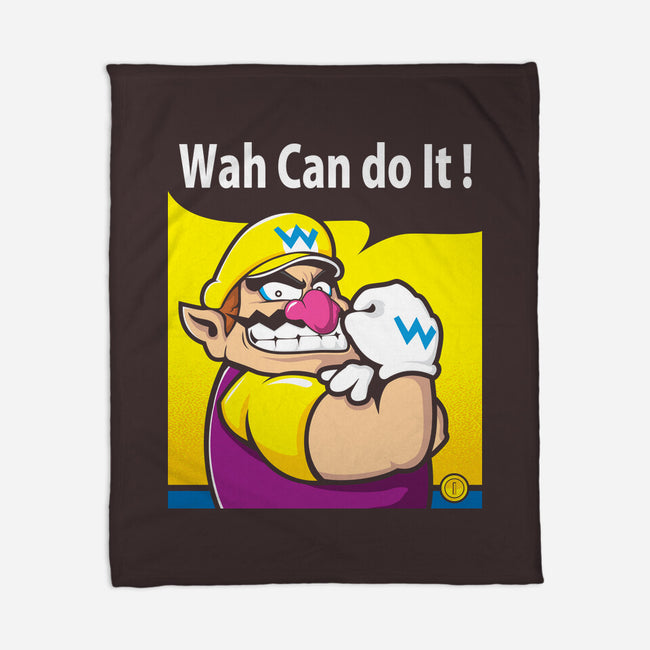 Wah Can Do It-None-Fleece-Blanket-arace