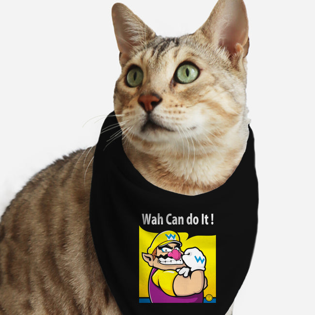 Wah Can Do It-Cat-Bandana-Pet Collar-arace