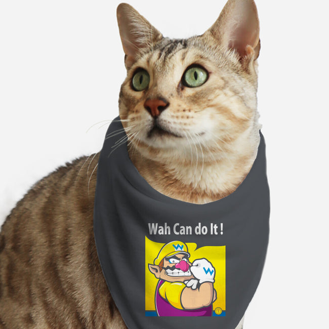 Wah Can Do It-Cat-Bandana-Pet Collar-arace