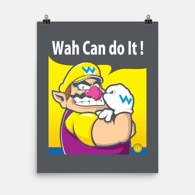 Wah Can Do It-None-Matte-Poster-arace