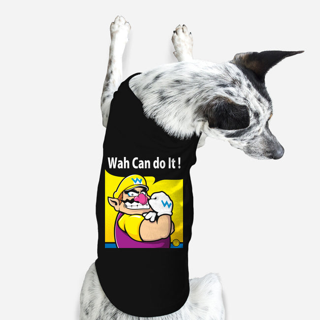 Wah Can Do It-Dog-Basic-Pet Tank-arace