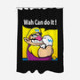 Wah Can Do It-None-Polyester-Shower Curtain-arace