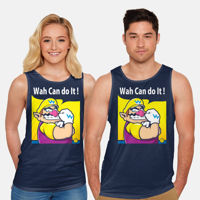 Wah Can Do It-Unisex-Basic-Tank-arace