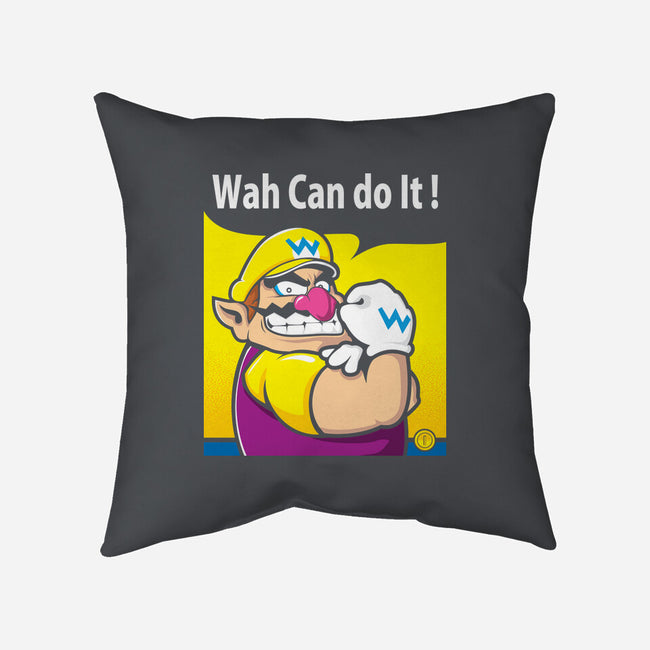 Wah Can Do It-None-Non-Removable Cover w Insert-Throw Pillow-arace