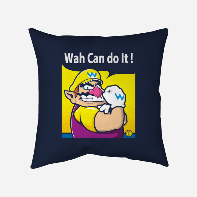 Wah Can Do It-None-Non-Removable Cover w Insert-Throw Pillow-arace