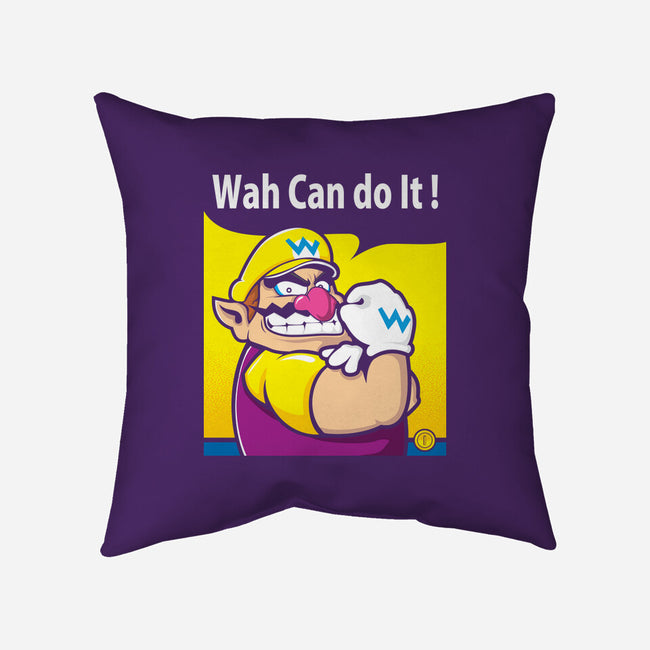 Wah Can Do It-None-Non-Removable Cover w Insert-Throw Pillow-arace