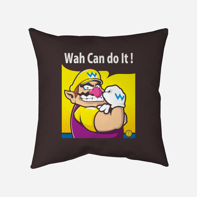 Wah Can Do It-None-Removable Cover w Insert-Throw Pillow-arace