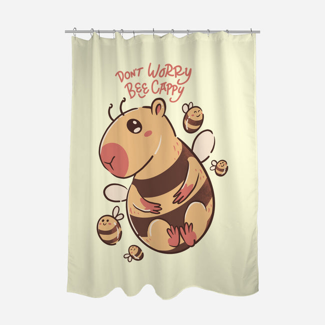 Bee Cappy-None-Polyester-Shower Curtain-spoilerinc