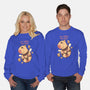 Bee Cappy-Unisex-Crew Neck-Sweatshirt-spoilerinc