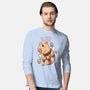 Bee Cappy-Mens-Long Sleeved-Tee-spoilerinc