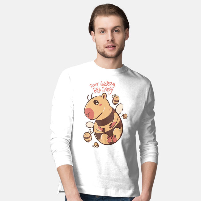 Bee Cappy-Mens-Long Sleeved-Tee-spoilerinc