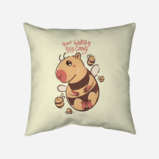 Bee Cappy-None-Removable Cover w Insert-Throw Pillow-spoilerinc