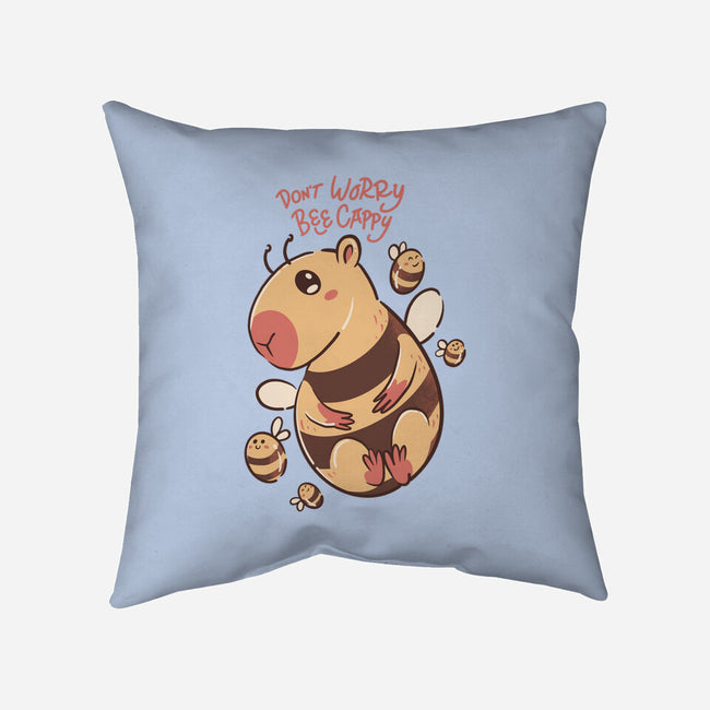Bee Cappy-None-Removable Cover-Throw Pillow-spoilerinc