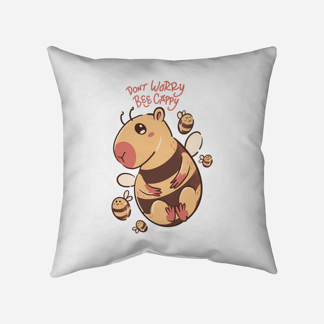 Bee Cappy-None-Removable Cover-Throw Pillow-spoilerinc