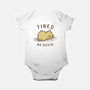 Tired As Duck-Baby-Basic-Onesie-kg07