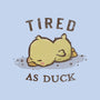 Tired As Duck-Unisex-Zip-Up-Sweatshirt-kg07