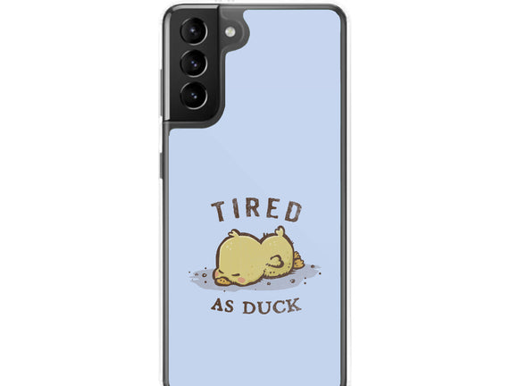 Tired As Duck