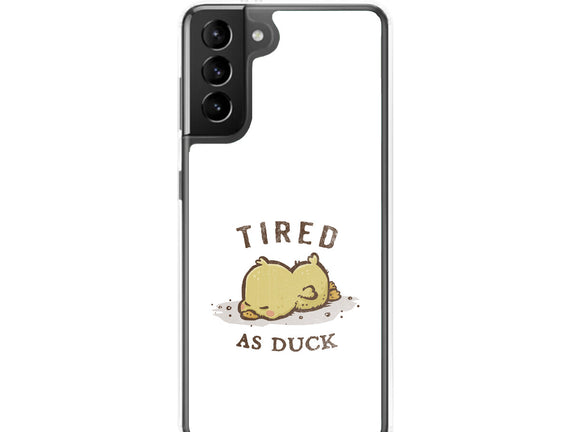 Tired As Duck