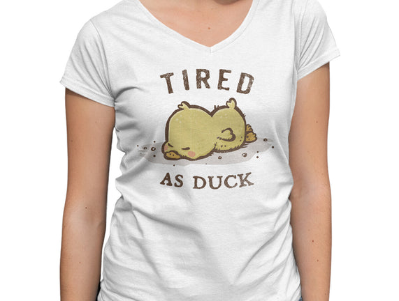 Tired As Duck