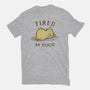 Tired As Duck-Unisex-Basic-Tee-kg07