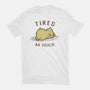 Tired As Duck-Mens-Basic-Tee-kg07