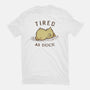 Tired As Duck-Youth-Basic-Tee-kg07