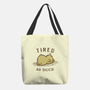 Tired As Duck-None-Basic Tote-Bag-kg07