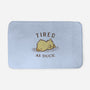 Tired As Duck-None-Memory Foam-Bath Mat-kg07