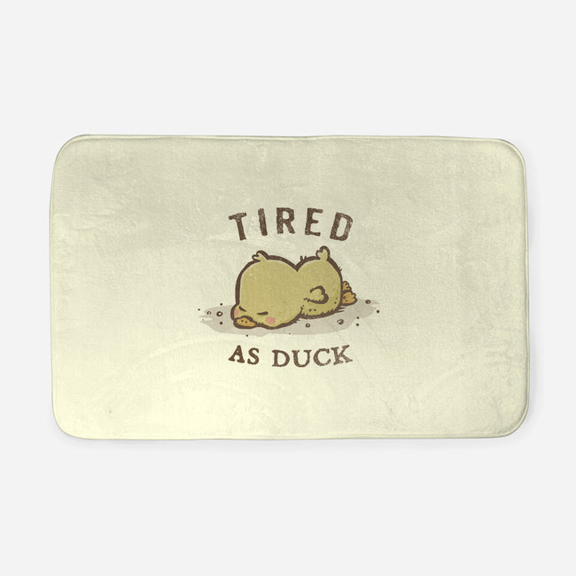 Tired As Duck-None-Memory Foam-Bath Mat-kg07