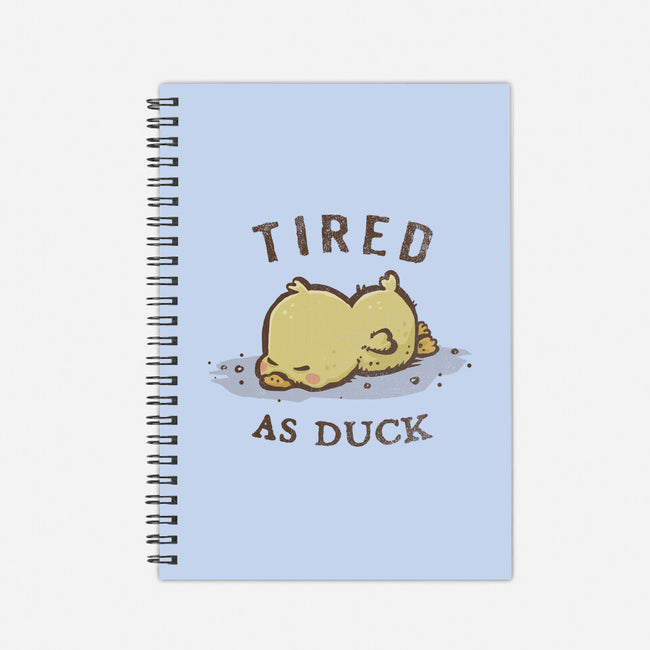 Tired As Duck-None-Dot Grid-Notebook-kg07