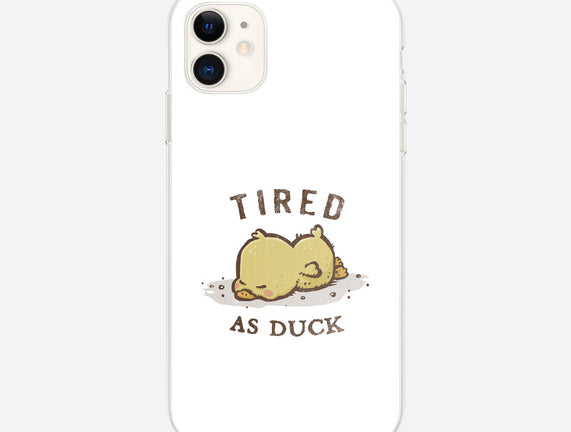 Tired As Duck