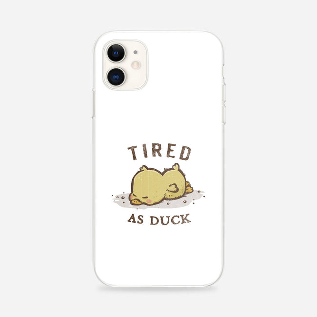 Tired As Duck-iPhone-Snap-Phone Case-kg07