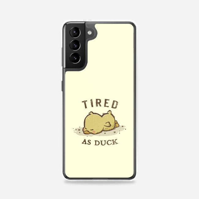 Tired As Duck-Samsung-Snap-Phone Case-kg07