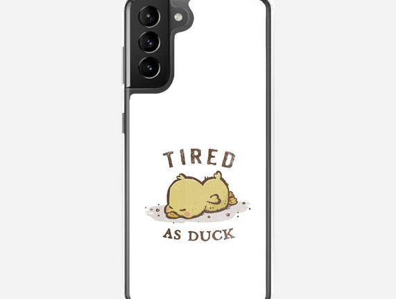 Tired As Duck