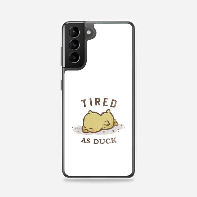 Tired As Duck-Samsung-Snap-Phone Case-kg07