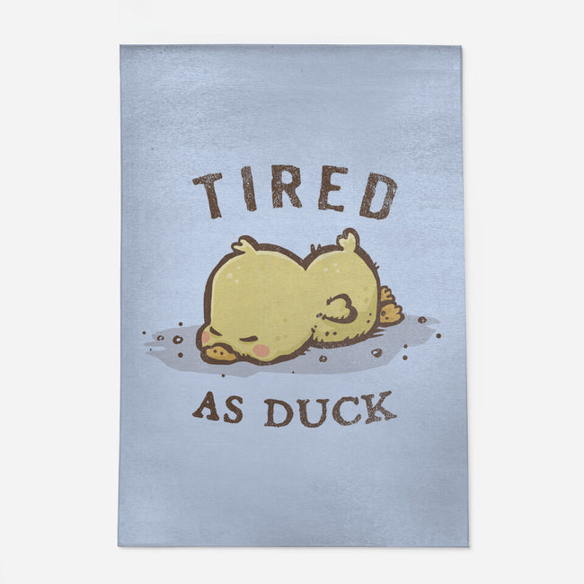 Tired As Duck-None-Indoor-Rug-kg07