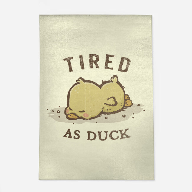 Tired As Duck-None-Indoor-Rug-kg07