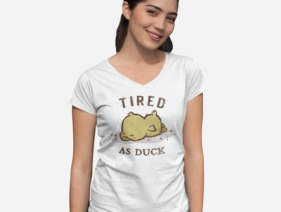 Tired As Duck