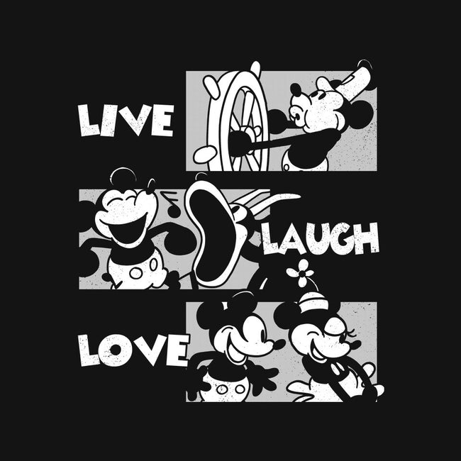 Live Laugh Love Mouse-None-Basic Tote-Bag-estudiofitas