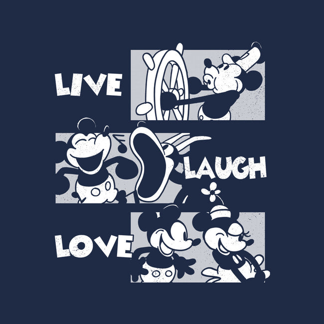 Live Laugh Love Mouse-None-Glossy-Sticker-estudiofitas