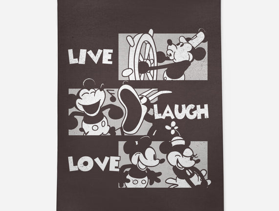 Live Laugh Love Mouse