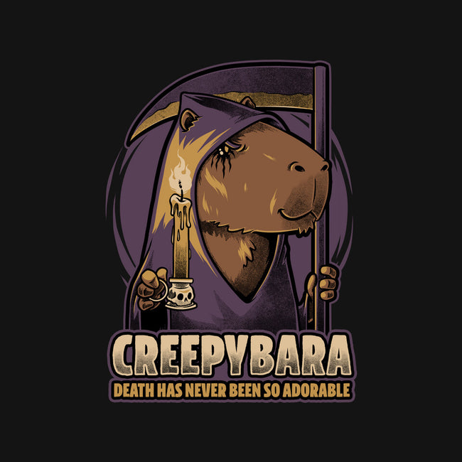 Creepy Death Capybara-Unisex-Kitchen-Apron-Studio Mootant