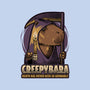 Creepy Death Capybara-None-Glossy-Sticker-Studio Mootant