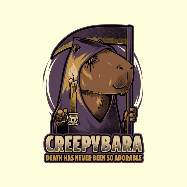 Creepy Death Capybara-None-Removable Cover-Throw Pillow-Studio Mootant