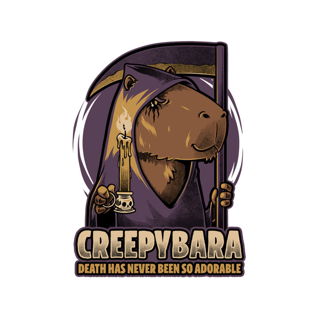 Creepy Death Capybara-Womens-Fitted-Tee-Studio Mootant