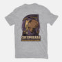 Creepy Death Capybara-Womens-Fitted-Tee-Studio Mootant