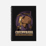 Creepy Death Capybara-None-Dot Grid-Notebook-Studio Mootant